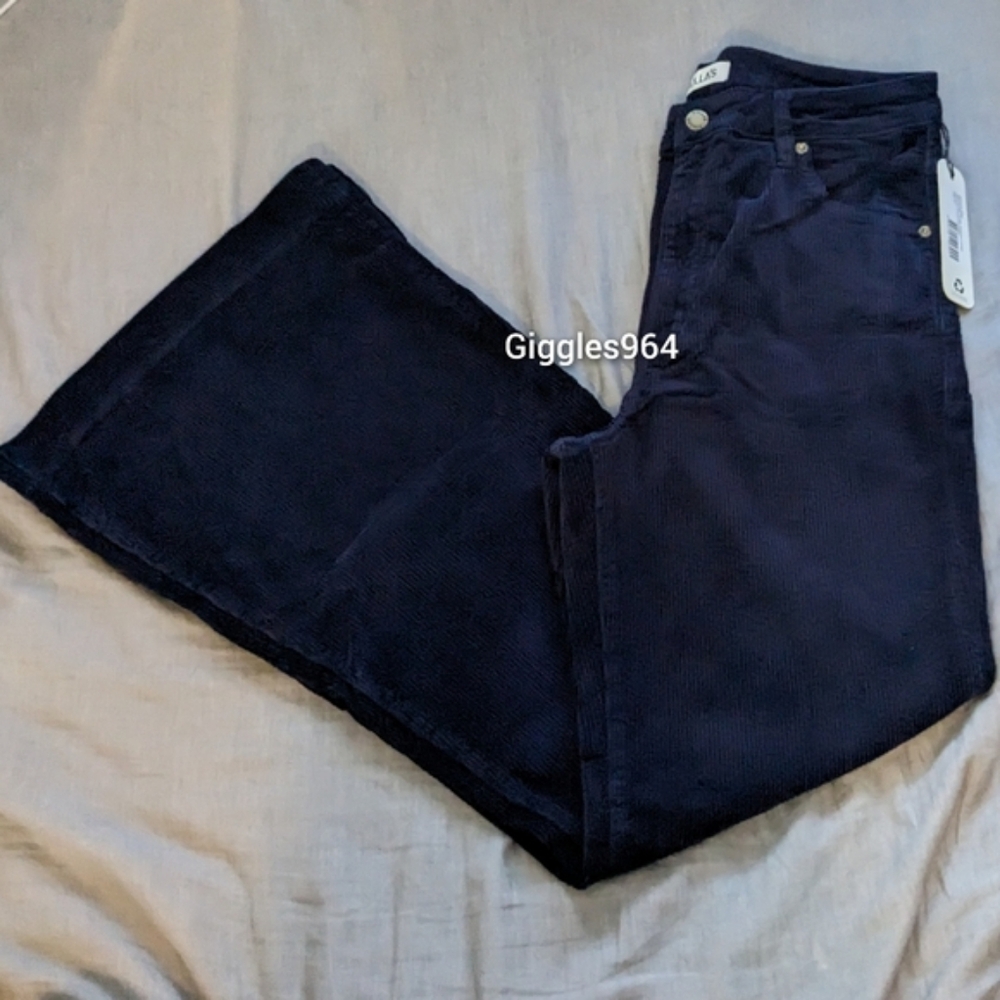 Rolla's East Coast Flare Cords Corduroy Pants Jeans Midnight